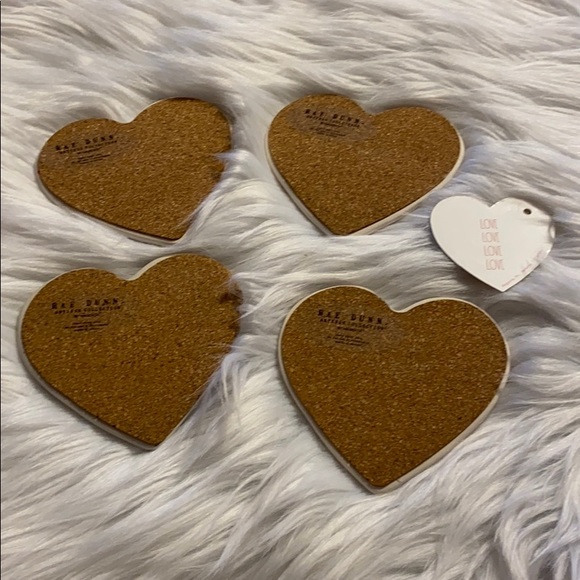 New Rae Dunn “Love” Coasters Set ❤️ - Picture 6 of 8